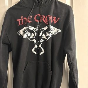 The Crow black pullover hoodie size Medium